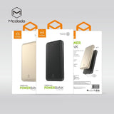 Mcdodo Aluminum Alloy Dual USB Ports 10000mAh Power Bank - Beauty Plaza
