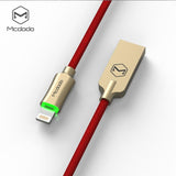 Mcdodo USB AM to Lightning Cable With LED indicator - Beauty Plaza
