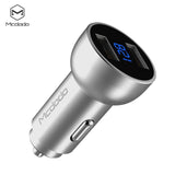 Mcdodo 5V 3.4A LED Digital Display Dual USB Ports Car Charger - Beauty Plaza