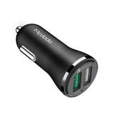 Mcdodo QC3.0 30W dual USB Ports Car Charger - Beauty Plaza