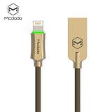 Mcdodo USB AM to Lightning Cable With LED indicator - Beauty Plaza
