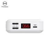 Mcdodo Dual USB Ports 20000mAh Power bank with digital display - Beauty Plaza