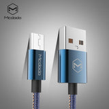 Mcdodo USB AM Denim Data Cable with Key Chain (0.15m)/without Key Chain(1.2m) - Beauty Plaza