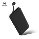 Mcdodo Carbon Fiber 10000mAh Power Bank, USB port with Micro USB cable - Beauty Plaza