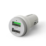 QC3.0 5V 2.4A Dual USB Ports Car Charger - Beauty Plaza