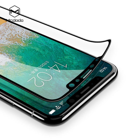 Mcdodo iPhone 3D Soft Edge Full Cover Glass - Beauty Plaza