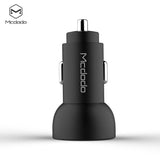 Mcdodo 5V 3.4A LED Digital Display Dual USB Ports Car Charger - Beauty Plaza