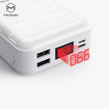 Mcdodo Dual USB Ports 20000mAh Power bank with digital display - Beauty Plaza