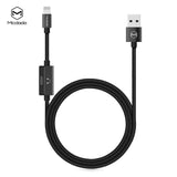 Mcdodo MT series 2 in 1 USB AM to lightning + lightning audio Cable 1.2m - Beauty Plaza