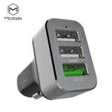 Mcdodo QC3.0 3.4A Three USB Posts Car Charger - Beauty Plaza