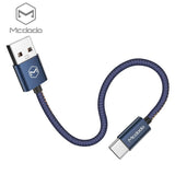 Mcdodo USB AM Denim Data Cable with Key Chain (0.15m)/without Key Chain(1.2m) - Beauty Plaza