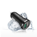 Mcdodo QC3.0 30W dual USB Ports Car Charger - Beauty Plaza