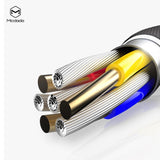 Mcdodo MT series 2 in 1 USB AM to lightning + lightning audio Cable 1.2m - Beauty Plaza