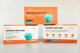 MONARCH 3-PLAY DISPOSABLE FACE MASK (50PCS)