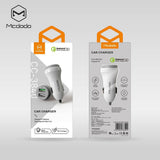 QC3.0 5V 2.4A Dual USB Ports Car Charger - Beauty Plaza