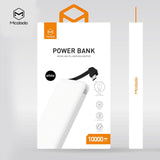 Mcdodo 5000mAh Power Bank with Micro USB cable, Micro USB to lightning adapter - Beauty Plaza
