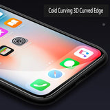 Fully Covered Tempered Glass Screen Protector for iPhone X - Beauty Plaza