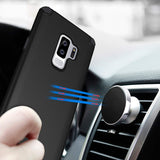 Holder Friendly Hidden Iron Slim Armor Shockproof Case Fit for Samsung Galaxy S9 or S9 Plus - Beauty Plaza