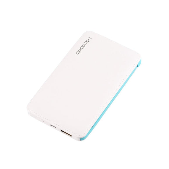 McDodo 5000 mAh Power Bank with Lightning and Micro Cable - Beauty Plaza