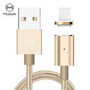 Mcdodo USB AM to Lightning Cable With LED indicator+Magnet - Beauty Plaza