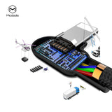 Mcdodo USB AM to 90 Degree Lightning Cable With LED Indicator - Beauty Plaza