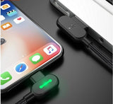 Mcdodo 90 Degree Lightning Charging Cable With LED Indicator