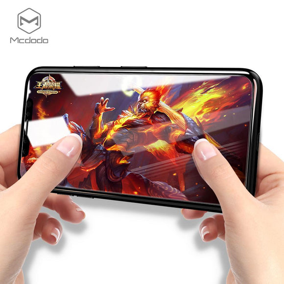 Mcdodo Screen Protector Tempered Glass for iPhone X 0.23mm - Beauty Plaza