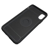 Carbon Fiber Shockproof Case with Finger Ring Iron Piece for iPhone X - Beauty Plaza