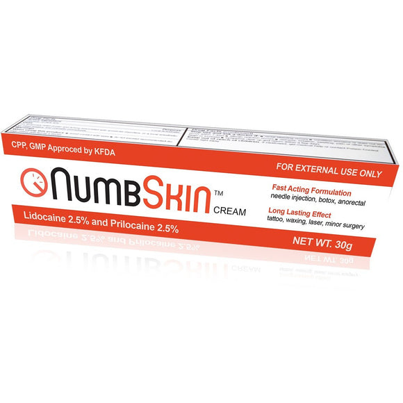 Buy New Numbskin Numbing Cream 5% Lidocaine Topical Anesthetic– Fast Acting Tattoo  Numbing Cream for Deep Pain Relief & Numbing Cream - 1 Oz (30g)