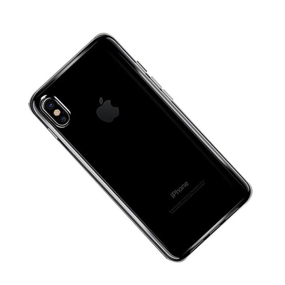 Transparent TPU Case for iPhone X - Beauty Plaza